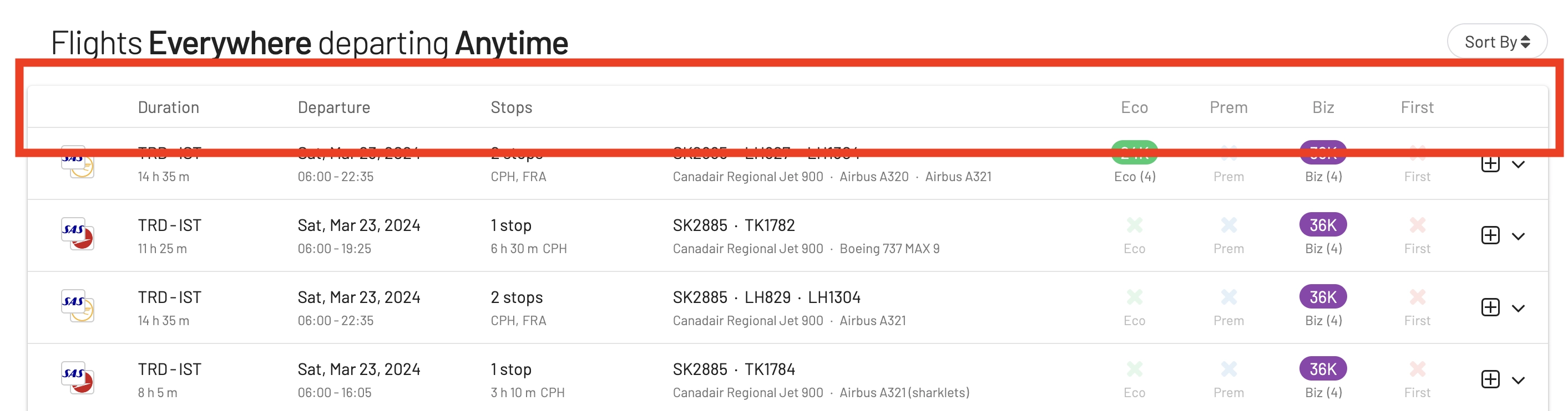 AwardFares Award Flight Search Engine With Flight Prices - New Header.