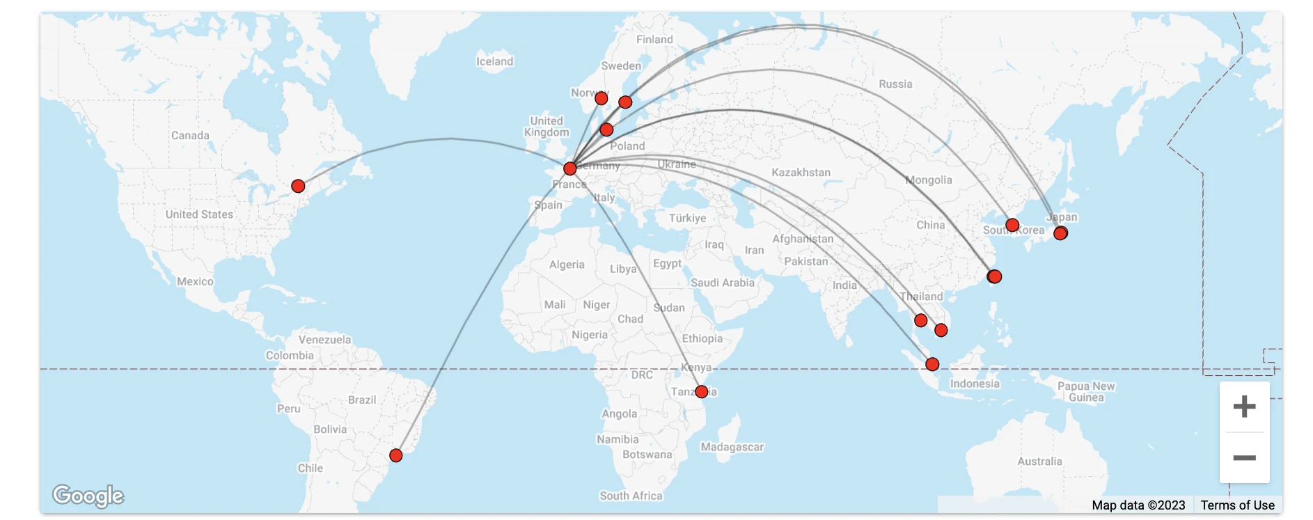 Paris Pride Destinations on AwardFares.