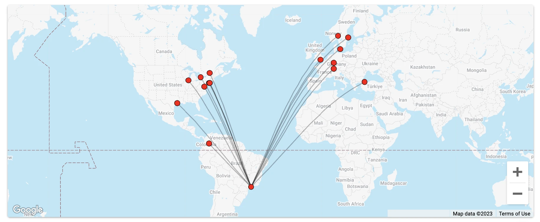 Sao Paulo Pride Destinations on AwardFares.