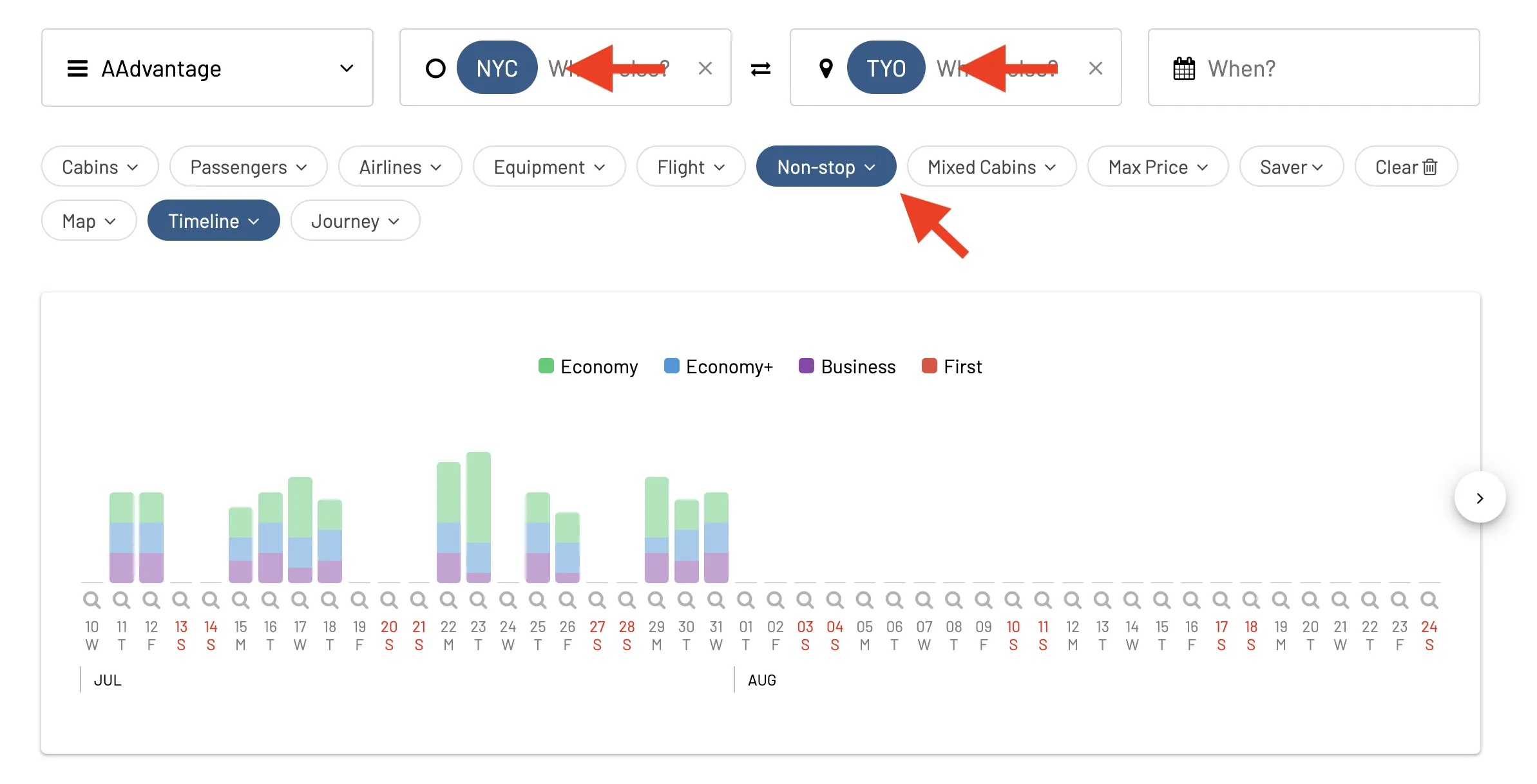 Building a round-the-world award flight with AwardFares.