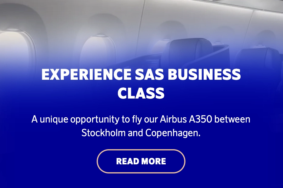 Copenhagen to Stockholm non-stop on the A350.