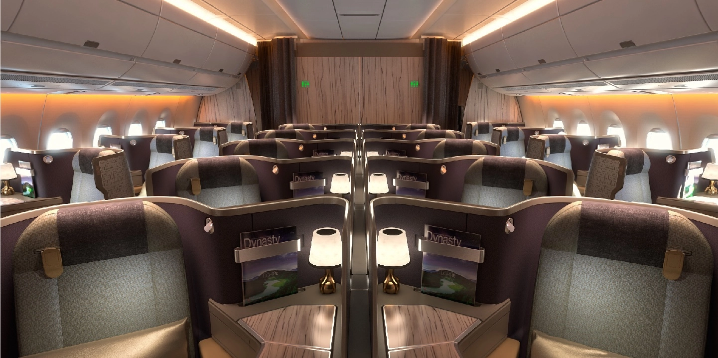 China Airlines Premium Business Class (2023).