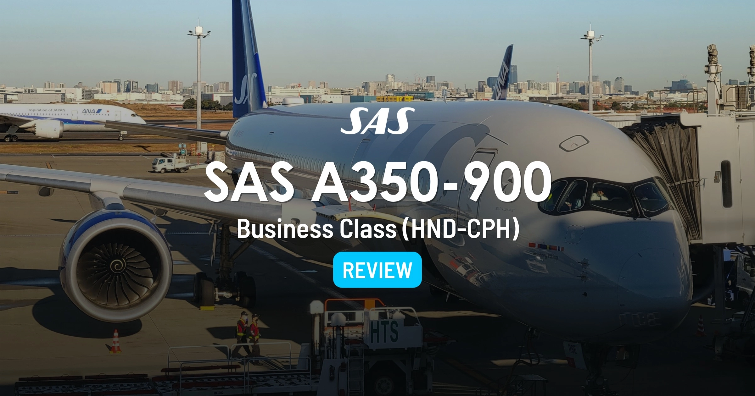 Cover image for SAS Business On The Polar Route: Tokyo To Copenhagen (A350-900)