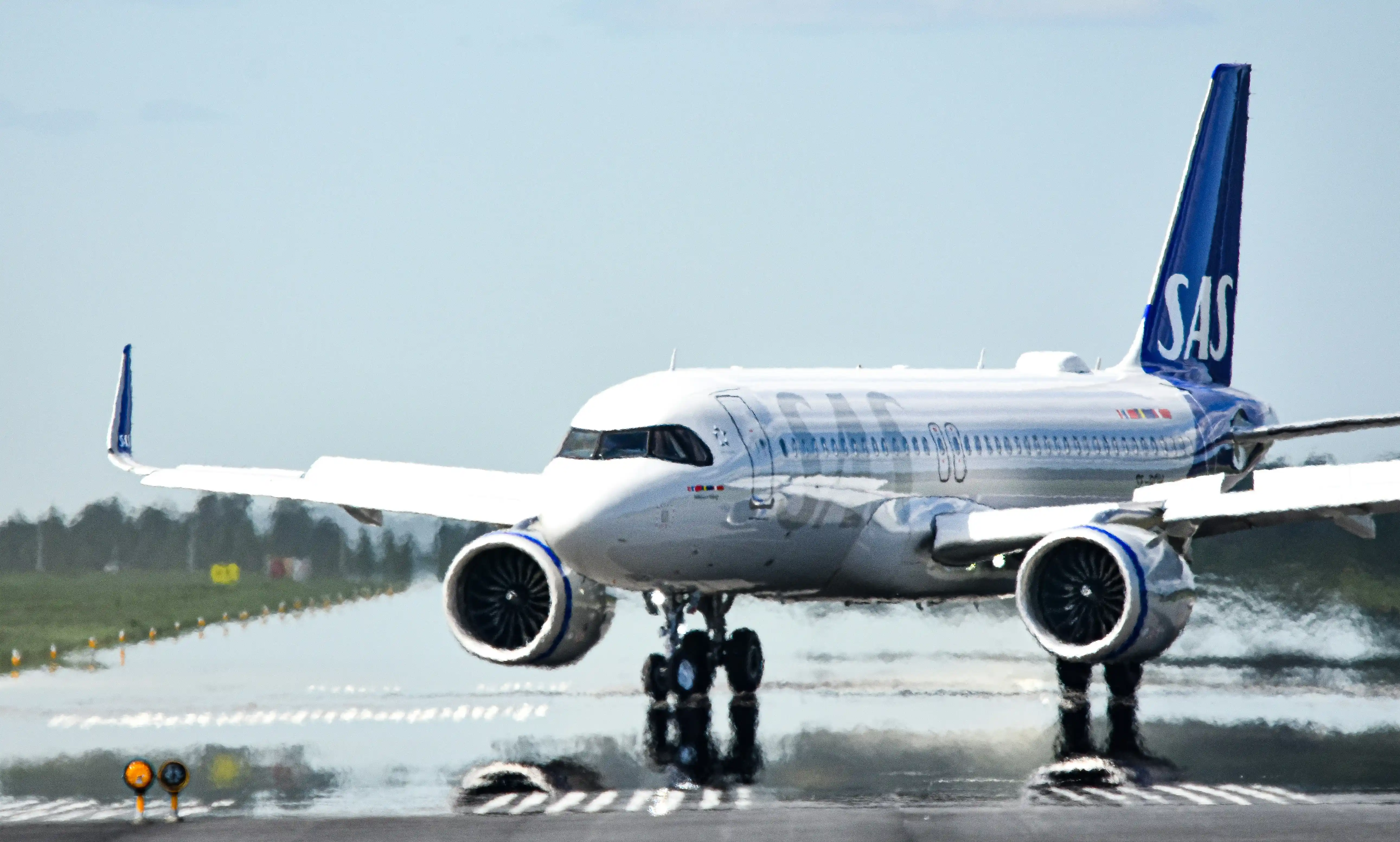 SAS Airbus A320neo.