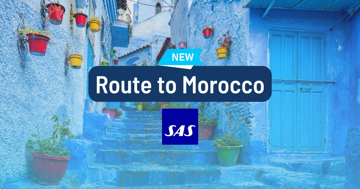 Cover image for SAS Opens New Route To Morocco (And You Can Book It With Points)