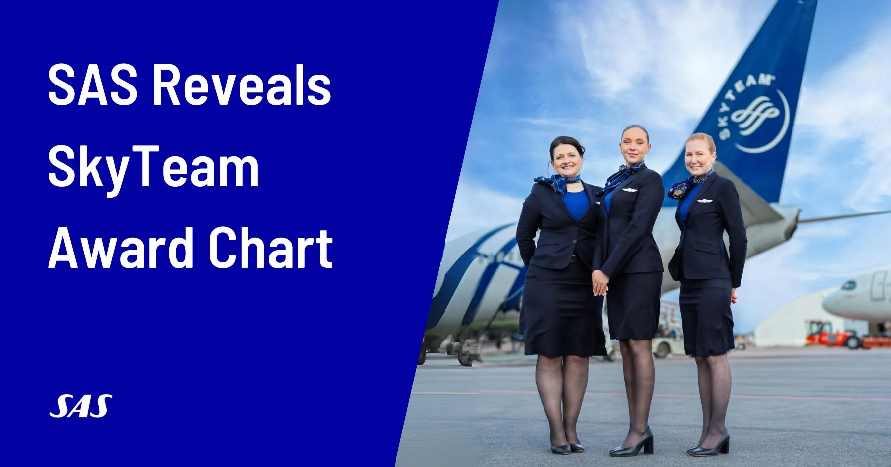 Cover image for SAS Reveals SkyTeam Award Chart, Point Prices, and Earnings on Air France-KLM