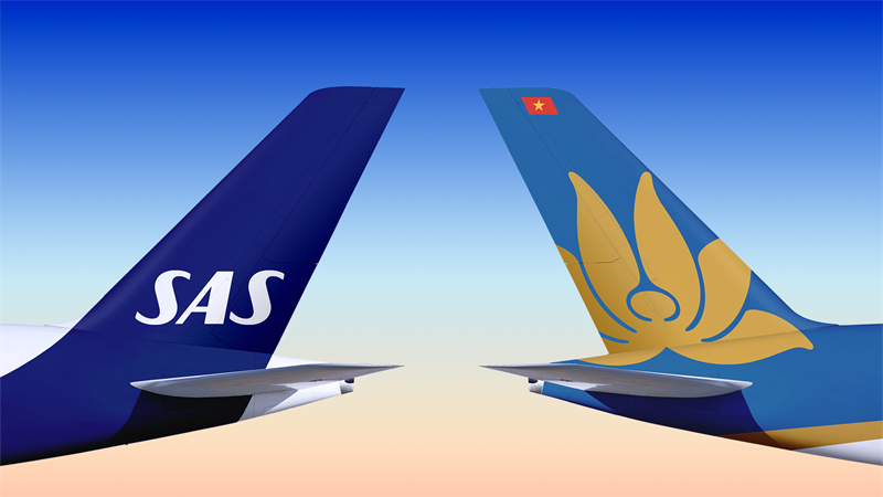 SAS and Vietnam Airlines enter a new codeshare agreement.