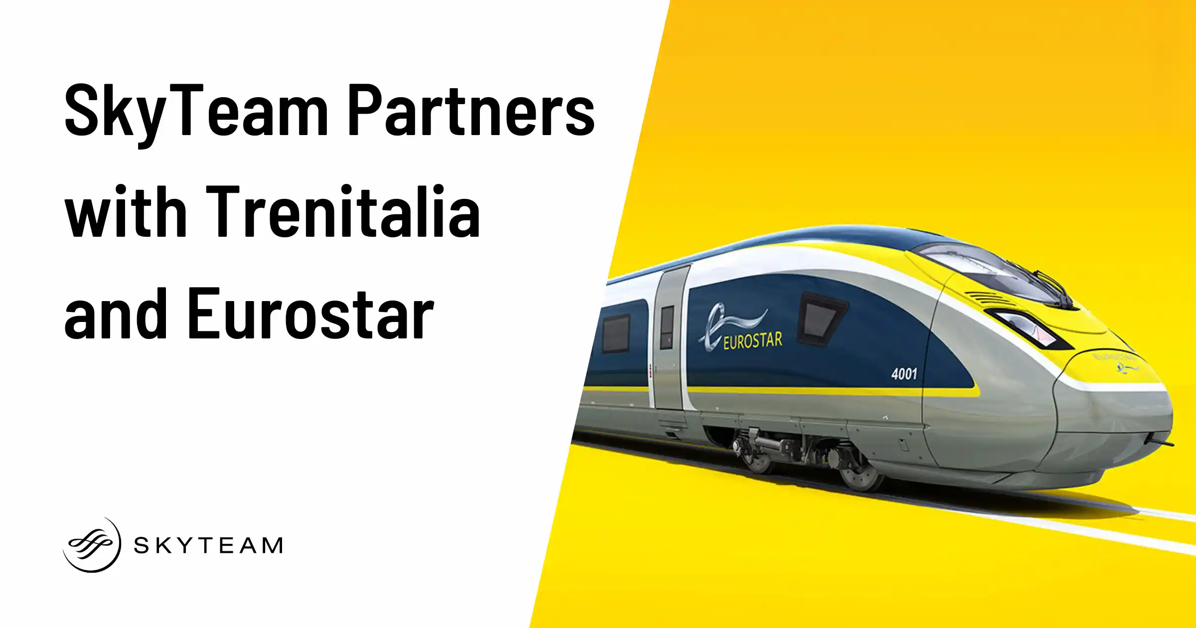 Cover image for SkyTeam Partners with Trenitalia and Eurostar (Earn & Redeem Miles on Trains)