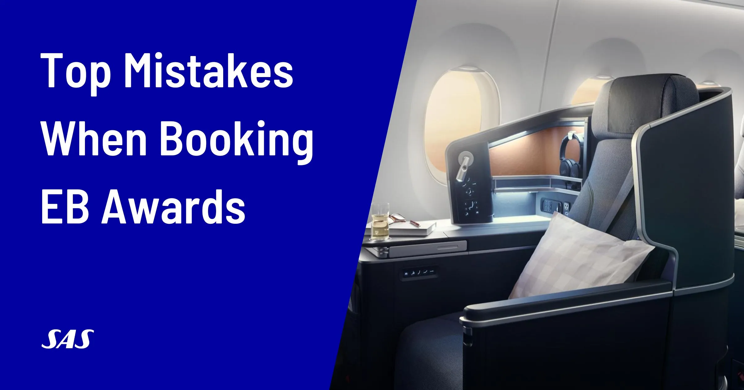 Cover image for Top Mistakes When Booking EuroBonus Award Flights