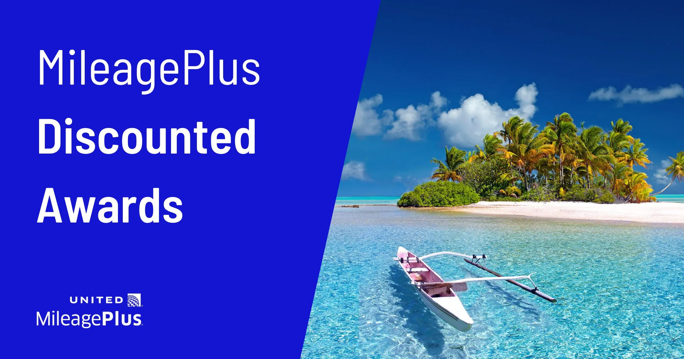 Cover image for A Week of Discounted United MileagePlus Awards