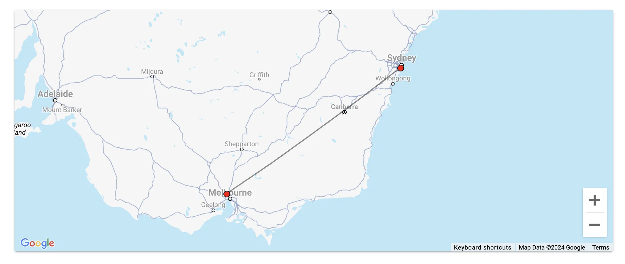 Melbourne to Sydney with Virgin Australia Velocity.