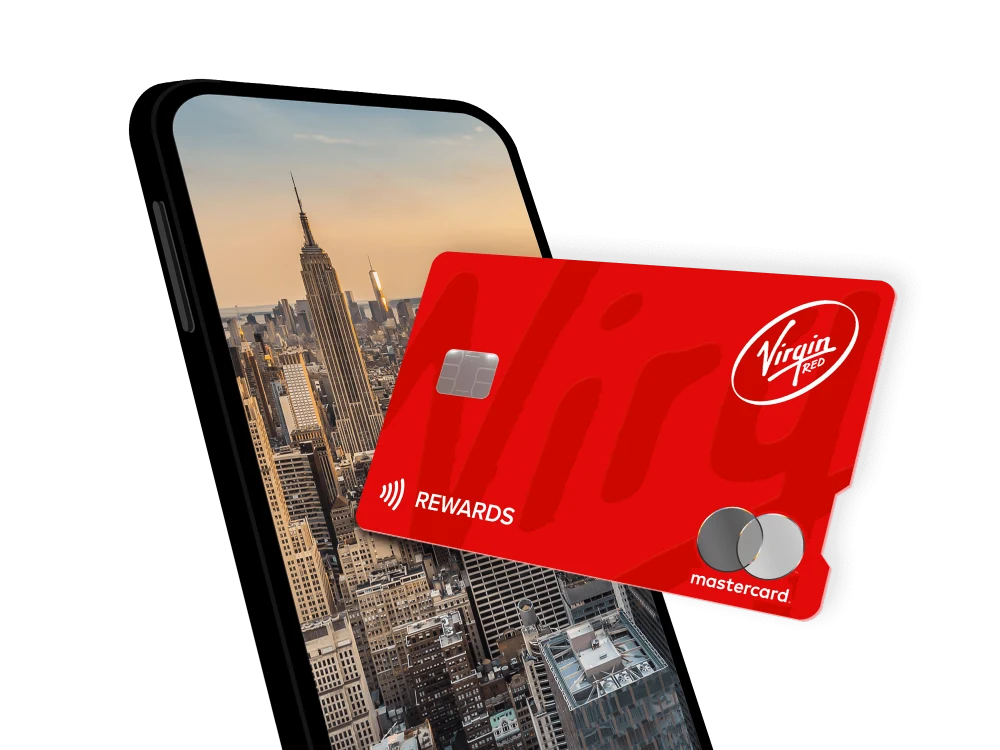 Virgin Red Mastercard. (US only)