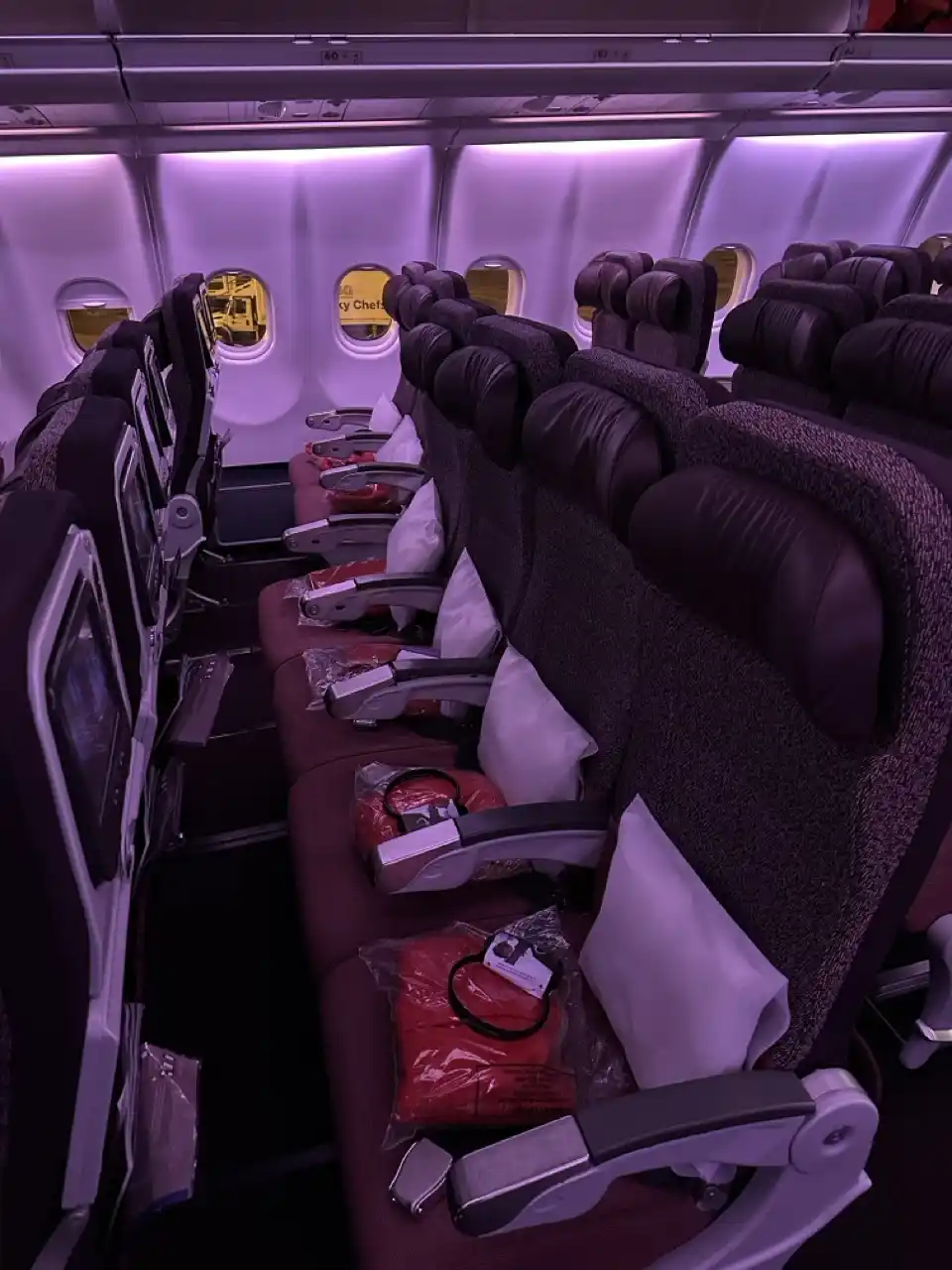 Virgin Airlines A330-300 Economy Class Seat