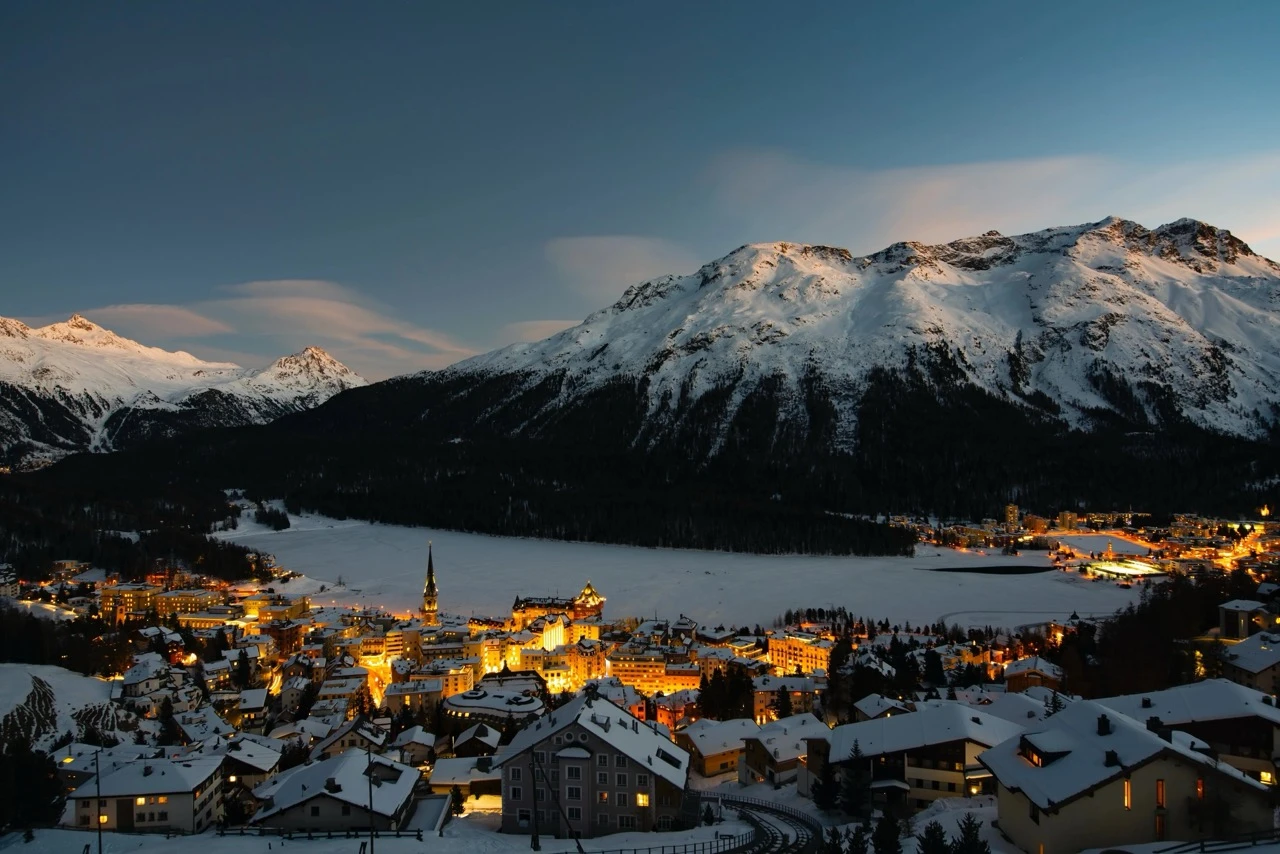 St. Moritz, Switzerland as a Winter Getaway With Miles Or Points.